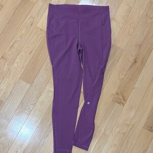 Lululemon Athletica Deep Purple Leggings